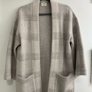 Aritzia | Wilfred | Grey Merino Wool Jacket